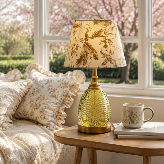 Rynok Vintage Patterned Fabric Table Light