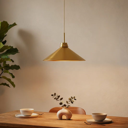 Marais Modern Hat Shape Adjustable Pendant Light