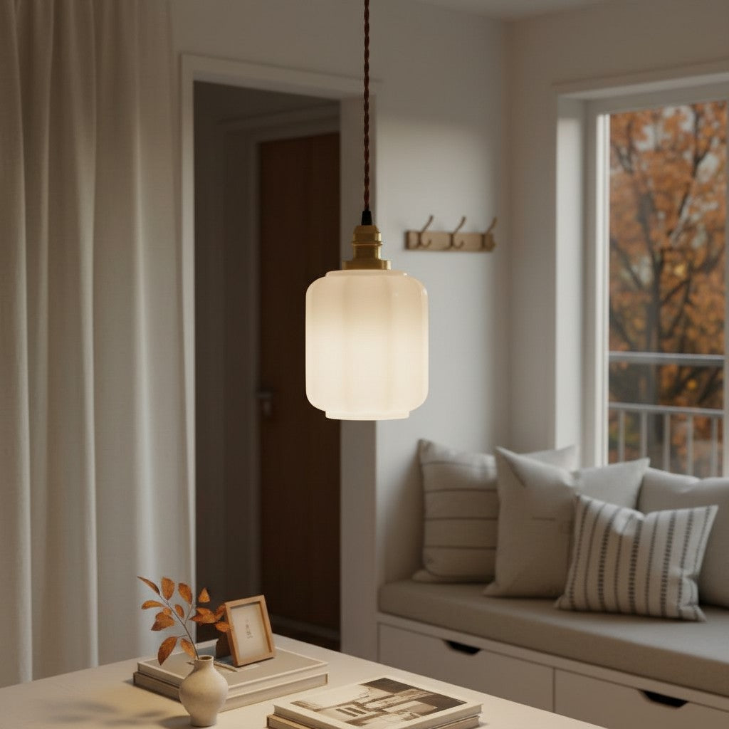 Thoosa Modern Creative Lantern Glass Pendant Light