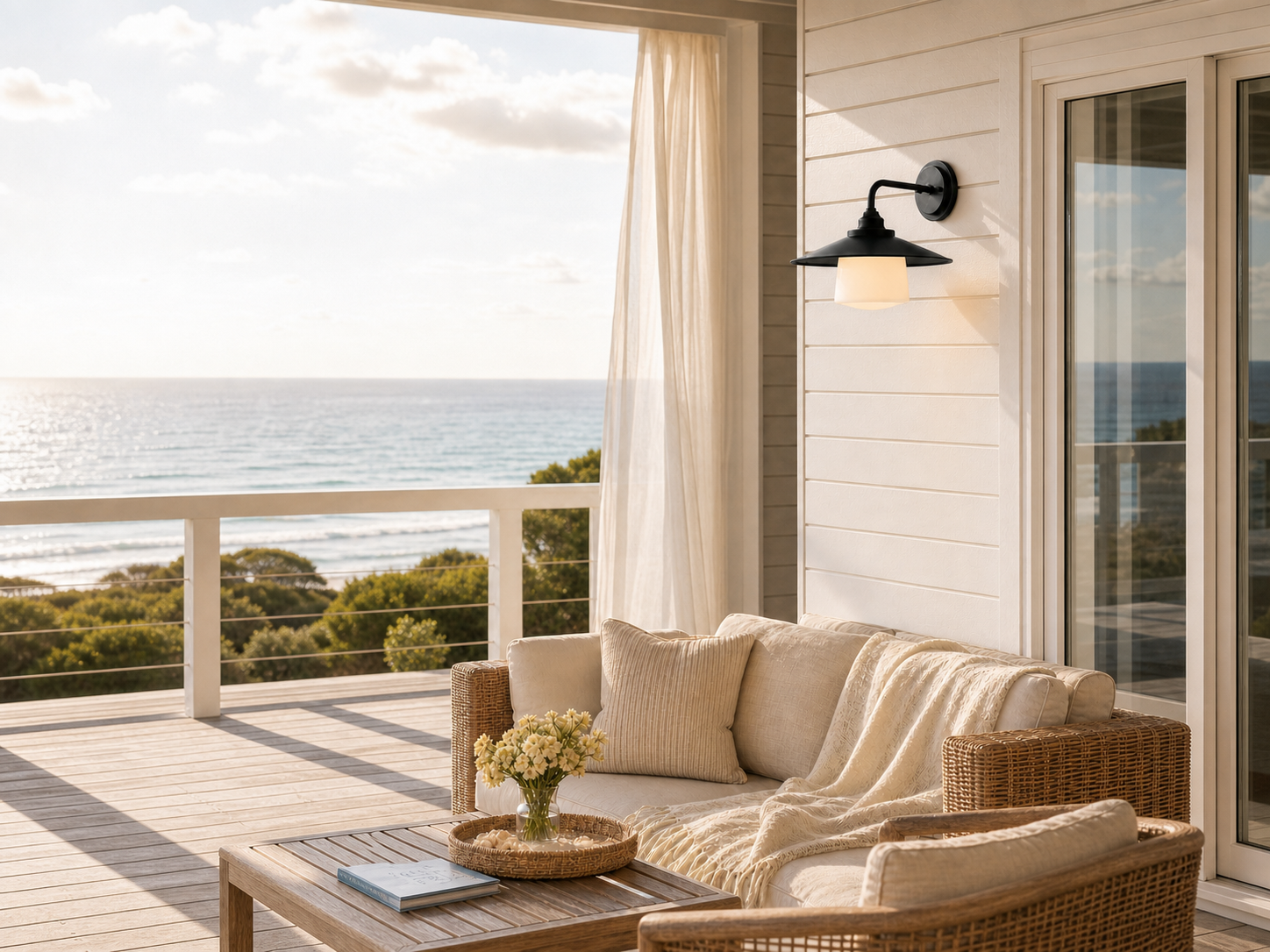 Outdoor porch retreat