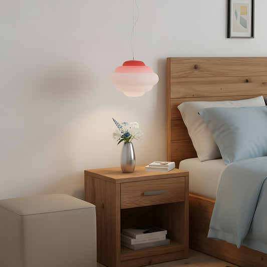 Alistair Modern Gradient Cloud Glass Pendant Light