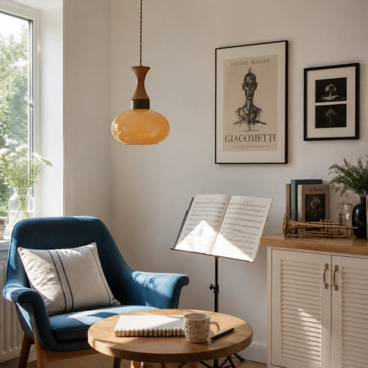 Alva Modern Scandinavian Plug-In Pendant Light