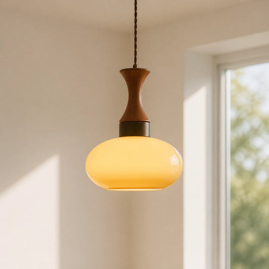 Alva Modern Scandinavian Plug-In Pendant Light