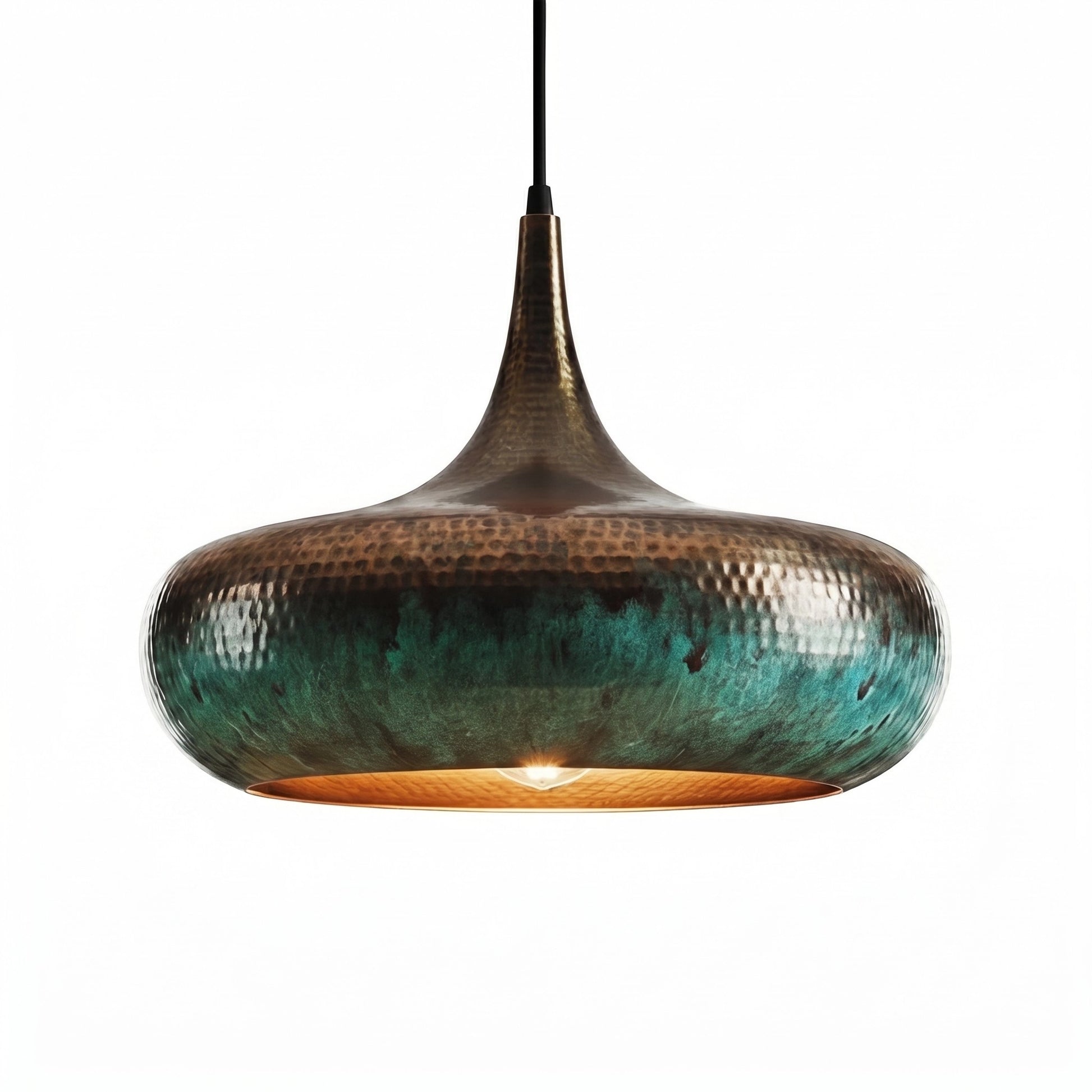 Alviro Vintage Hammered Copper Dome Pendant Light (7).webp__PID:415a06a6-460a-4caa-bf21-dd89cc5b6111