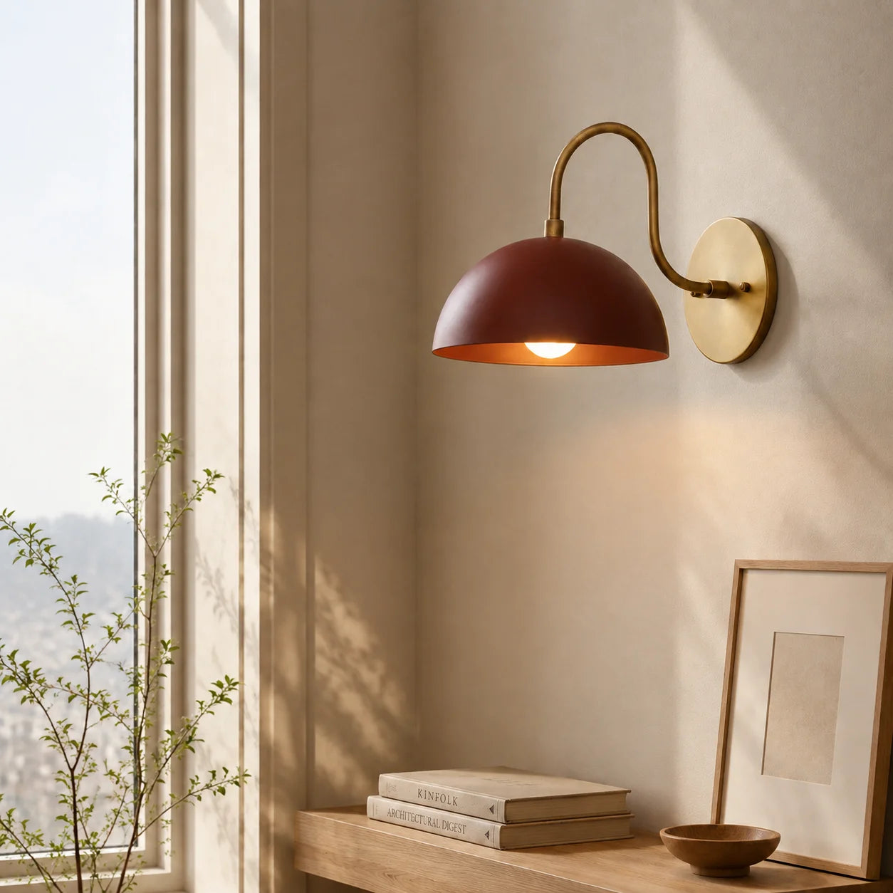 Antique Brass Arm Dome Shade Wall Sconce10.webp__PID:3133ec9e-7175-48e8-9393-c125a5a3ded7