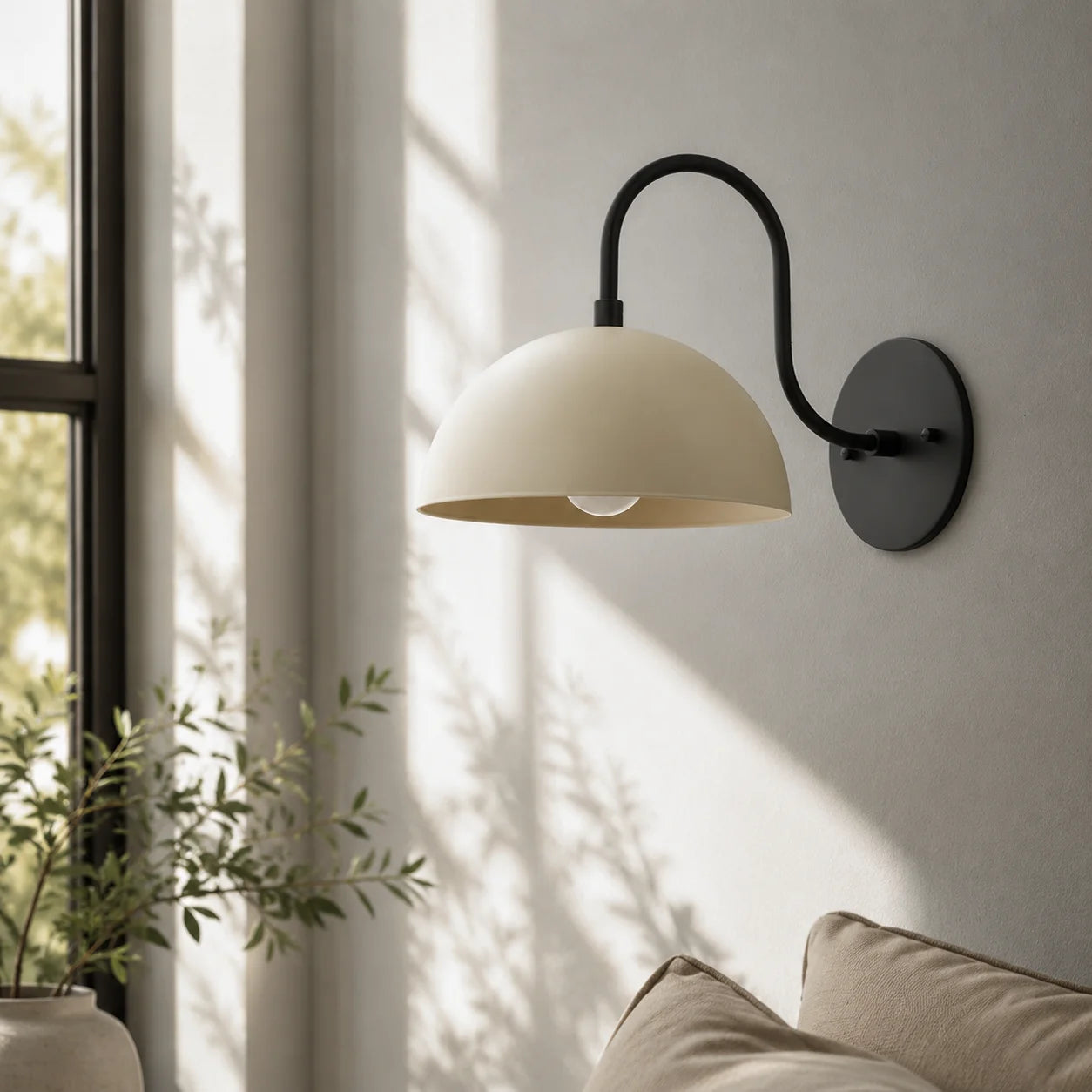 Antique Brass Arm Dome Shade Wall Sconce5.webp__PID:1649654c-3133-4c9e-b175-68e89393c125