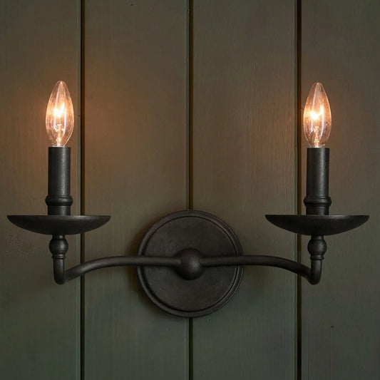 Aporia Vintage Metal Frame Wall Sconce