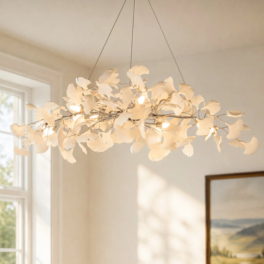 Aurelia Modern Organic Ginkgo Chandelier