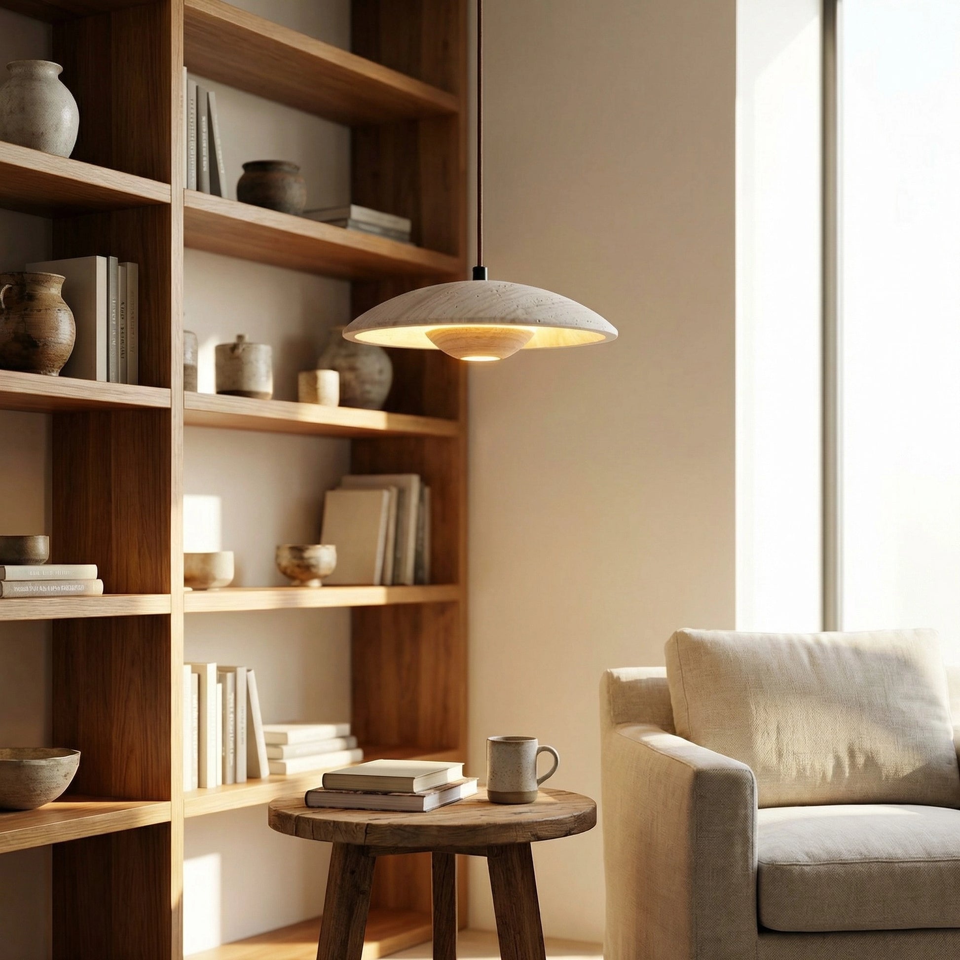Avenor Modern Minimalist Wood Disc Pendant Light (9).webp__PID:22f5be31-3aec-40f6-b6f9-e3a7432083b2