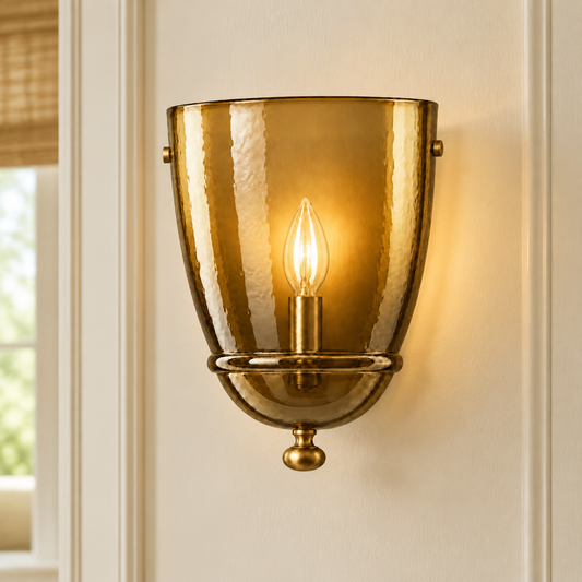 Barnaby Gradient Glass Cup Wall Sconce