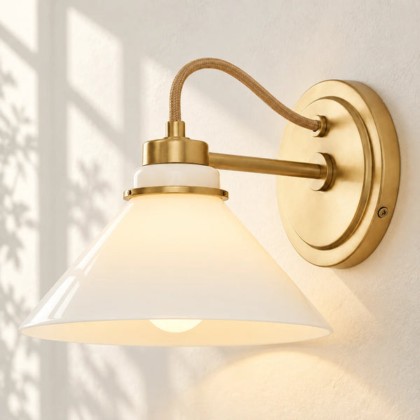 Brielle Industriële Uitlopende Wandlamp