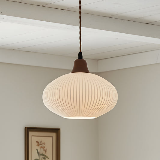 Lumina Nordic Ceramic Lantern Pendant Light