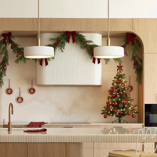 Modern White Porcelain Pendant Light