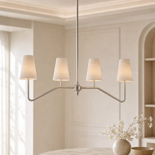 Clover Farmhouse 4-Light Kitchen Island Chandelier