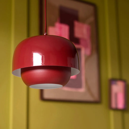 Cyclopes Modern Dome Colorful Metal Pendant Light