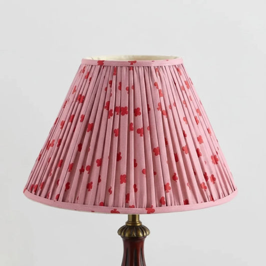 Dagny Modern Textured Ruched Fabric Lamp Shade