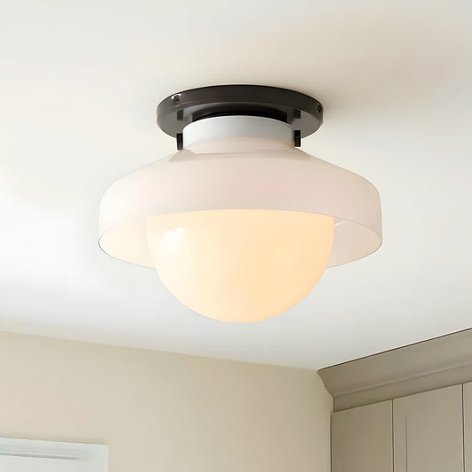 Darren Industrial Metal Dome Ceiling Light