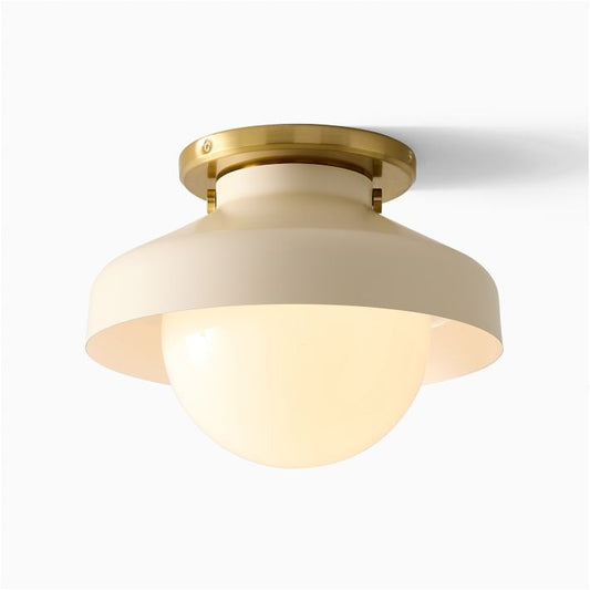 Darren Industrial Metal Dome Ceiling Light