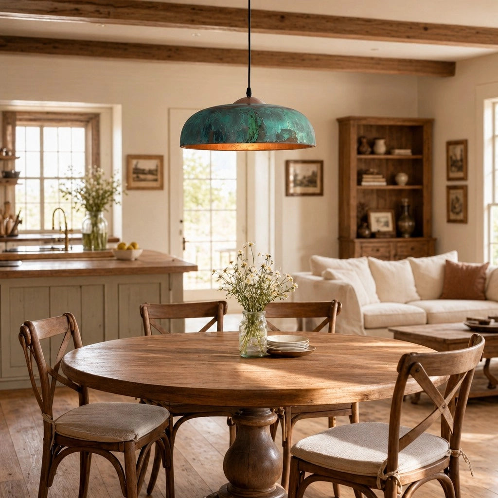 Delric Vintage Copper Green Natural Dome Pendant Light (7).webp__PID:2d1cf61e-c041-4ce3-a2fe-4fc1e7720d31