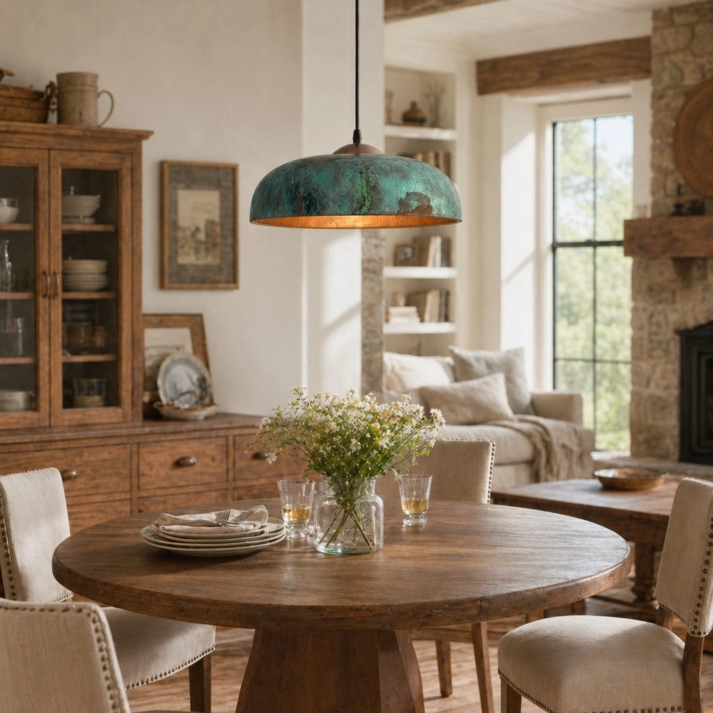 Delric Vintage Copper Green Natural Dome Pendant Light (9).webp__PID:f61ec041-ece3-42fe-8fc1-e7720d316094