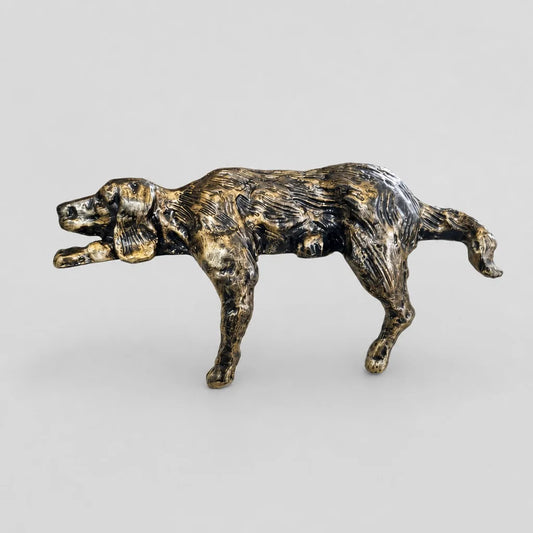 Edmund Modern Minimalist Iron Lazy Dog Figurine