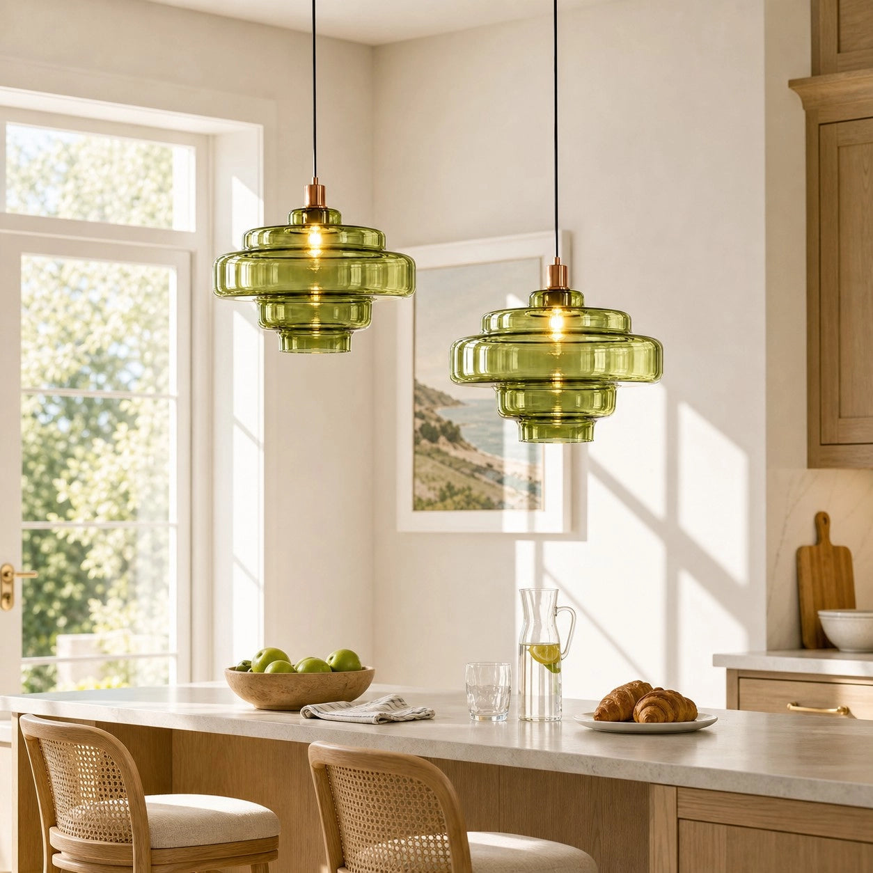 Elissa Modern Gloosy Tiered Glass Pendant Light (24).webp__PID:8a280501-7a3c-4553-911d-bee9ed5842e4