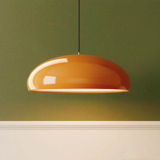 Elsie Minimalist Colorful Acrylic Bowl Pendant Light