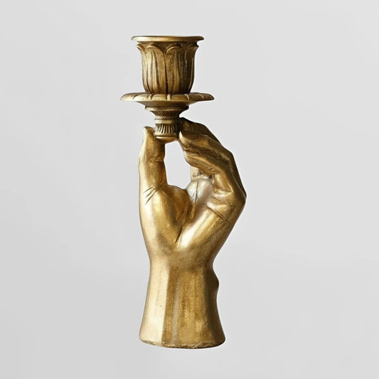 Ember Vintage Sculptural Hand Gesture Candle Holder