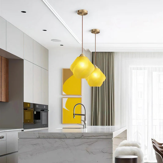 Erebus Modern Creative Colorful Glass Pendant Light