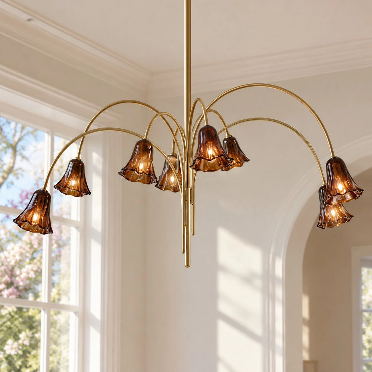 Floren Modern Colorful Floral Glass Chandelier-01.webp