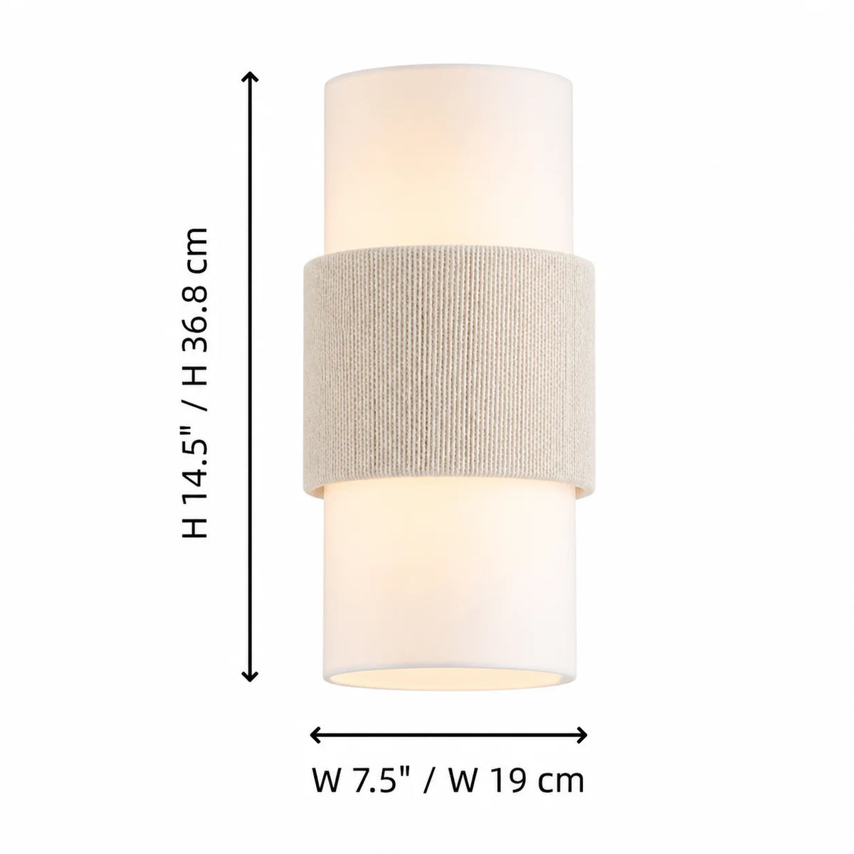 Freya Nordic Minimalist Linen Cylindrical Wall Light | LuciaLiving Freya Nordic Minimalist Linen Cylindrical Wall Light | LuciaLiving