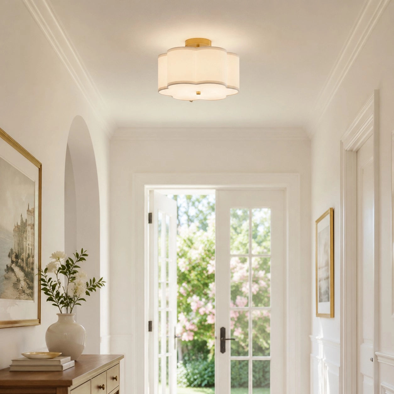 George Modern Fabric Petal Ceiling Light (1).webp__PID:7abdb92a-fd6f-4b23-8082-e958828a6c56