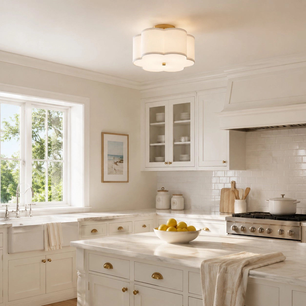 George Modern Fabric Petal Ceiling Light (5).webp__PID:fd6fbb23-4082-4958-828a-6c567dfcba6d