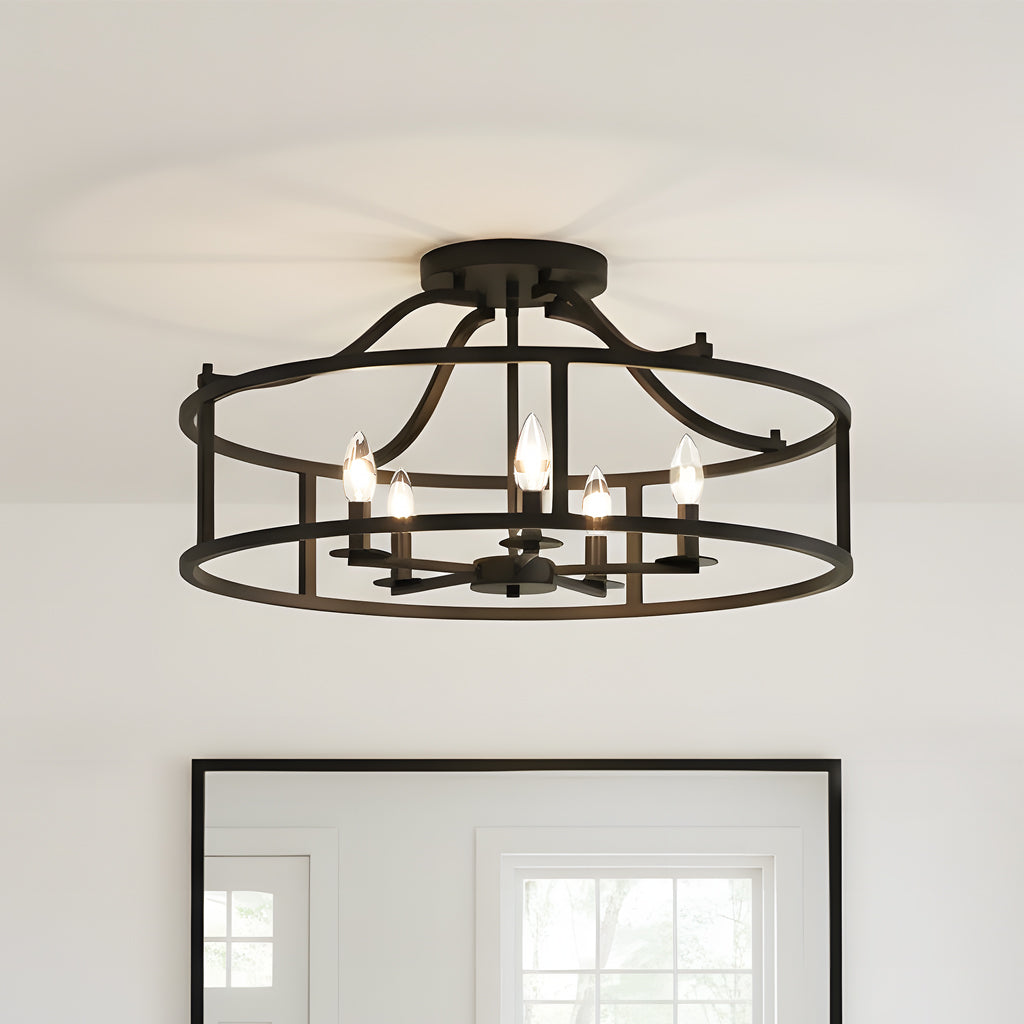 Hart Industrial Open Cage Drum Semi Flush Mount Ceiling 12.jpg__PID:af6455f6-dc4c-45e0-adb4-d6211079ac8a