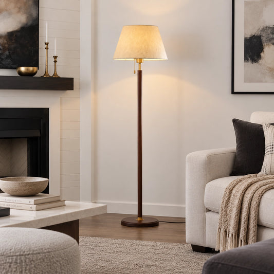 Imogen Wabi-Sabi Fabric Floor Lamp