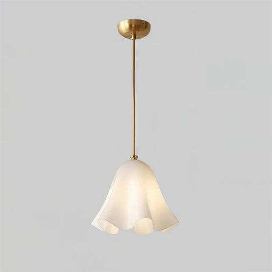 Juno Mid-Century Modern Seashell Glass Pendant Light