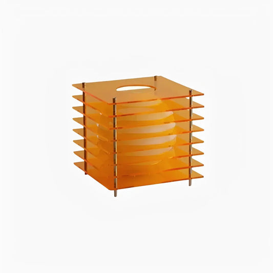 Kaelth Modern Acrylic Geometric Moon Table Lamp