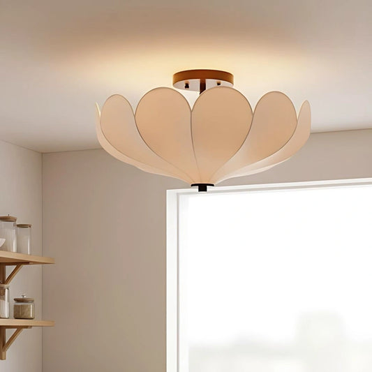 Plafonnier semi-encastré en acrylique Kylee Nordic 