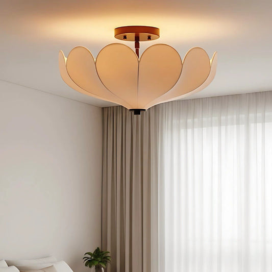 Plafonnier semi-encastré en acrylique Kylee Nordic 