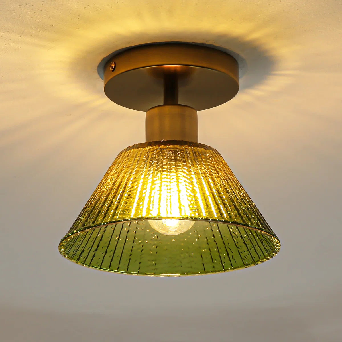 Lapis Vintage Green Glass Semi Flush Mount Ceiling Lightsku.webp__PID:4ab72ab3-f6b6-448f-b97b-cb3531c0b6a5