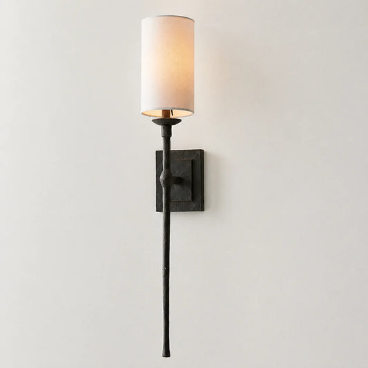 Leona Industrial Metal Rod Wall Sconce