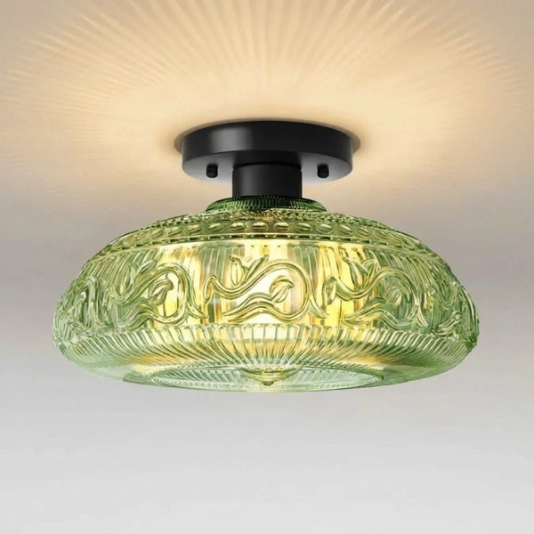 Engraved Glass Lighting