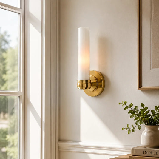 Liora Modern Milk Glass Tube Wall Sconce2.webp__PID:205d9936-3644-4a6d-b2d9-5dbace2e2a08