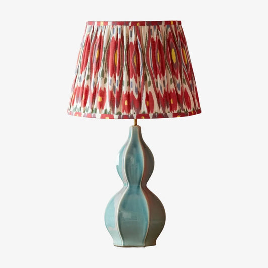 Lolia Vintage Ceramic Gourd Base Table Lamp