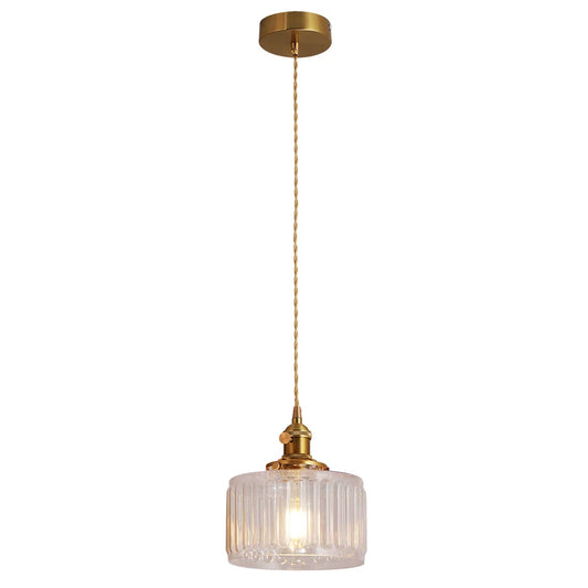 Lucent Vintage Adjustable Clear Glass Pendant Light