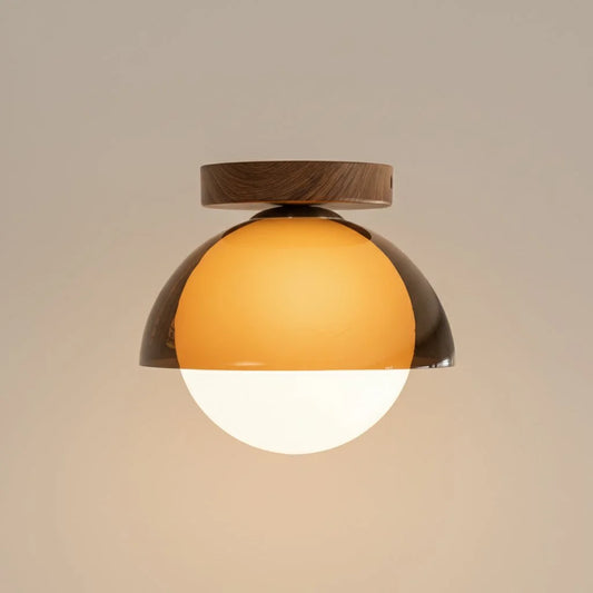 Lucy Vintage Acryl-Deckenleuchte 