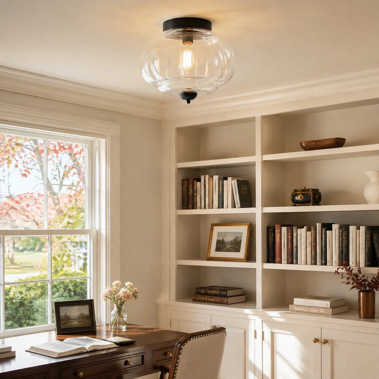 Lumi Vintage Milk Glass Semi Flush Mount Eloise Ceiling Light (12).webp__PID:3cfa93ac-d292-466d-a6dc-d807d851b65c