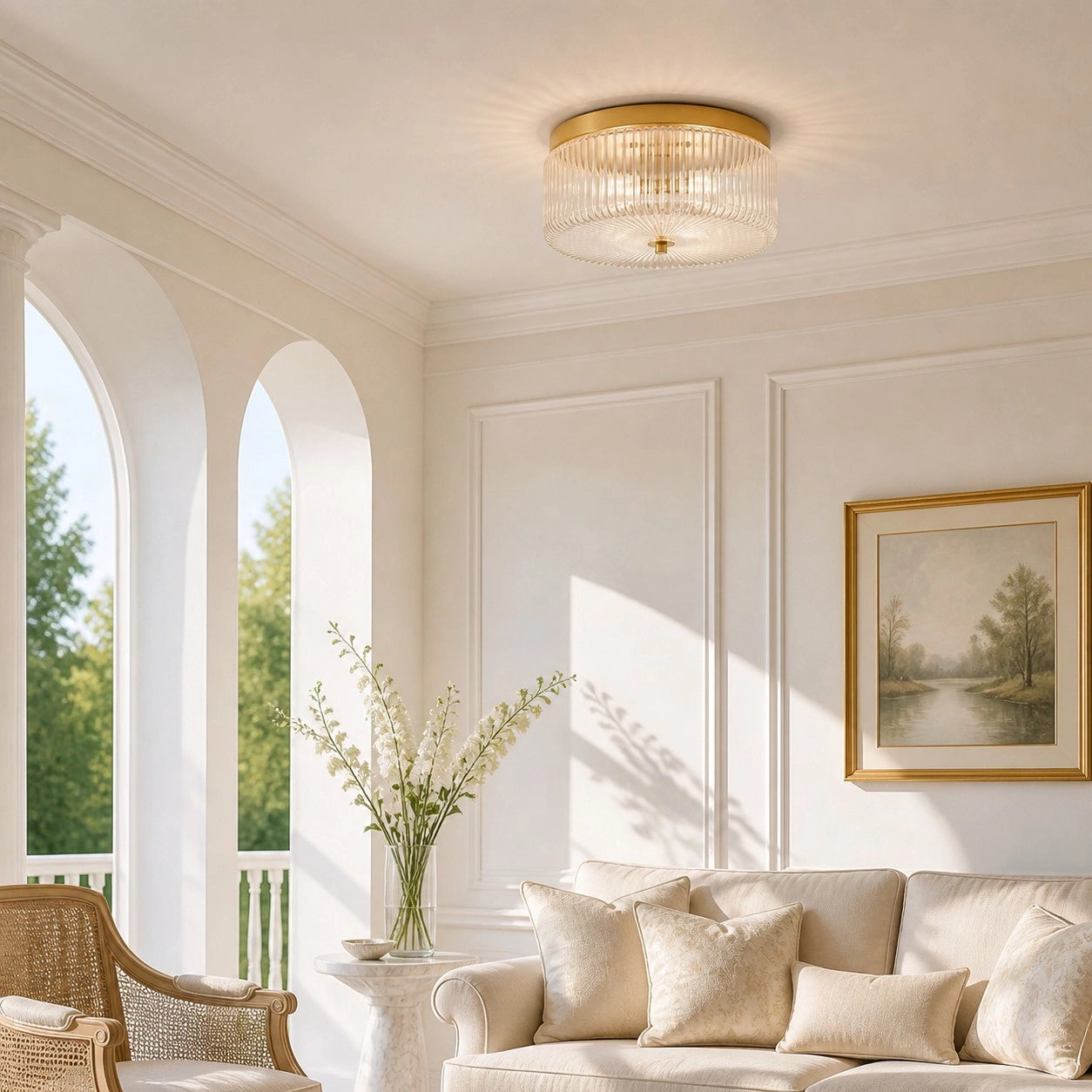 Lyssa Modern Ribbed Glass Brass Ceiling Lamp (15).webp__PID:82db9b04-a8f6-442b-b315-7e139e3c1f04