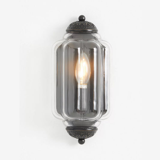 Mania Vintage Antique Milk Glass Flush Eloise Sconce