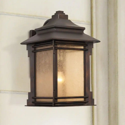 Maxim Farmhouse Rustic Mission  Outdoor Wall Light